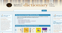 Desktop Screenshot of ahdictionary.com